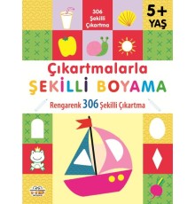 Çıkartmalarla Şekilli Boyama 5 Yaş Üstü