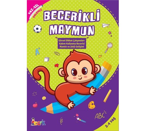 Becerikli Maymun - Yaz-Sil-Kalemli
