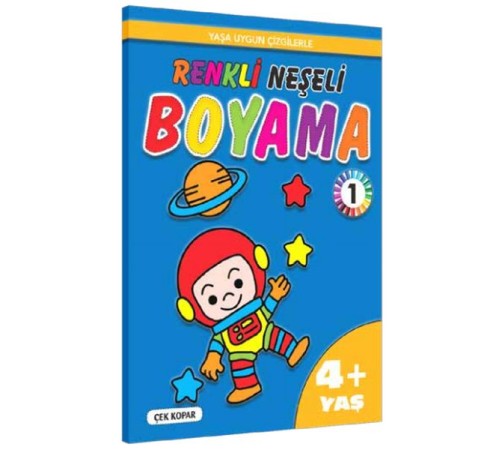 Renkli Neşeli Boyama -1 (4+Yaş)