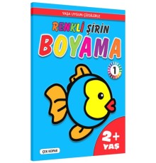 Renkli Şirin Boyama -1 (2+Yaş)