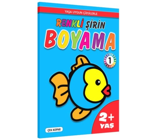 Renkli Şirin Boyama -1 (2+Yaş)