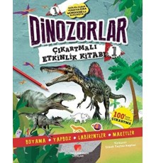 Dinozorlar Çıkartmalı Etkinlik Kitabı 1