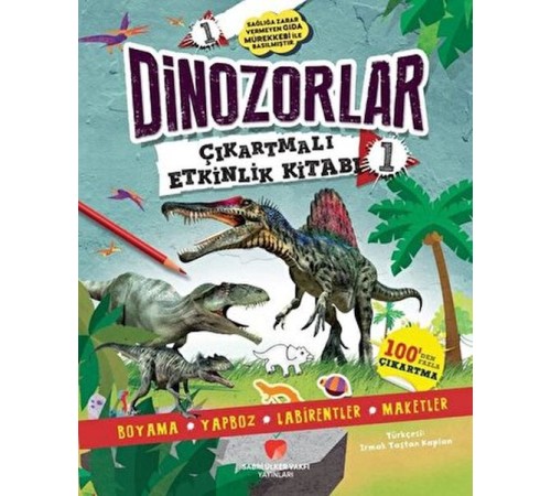 Dinozorlar Çıkartmalı Etkinlik Kitabı 1 Dinozorlar Çıkartmalı Etkinlik Kitabı 1