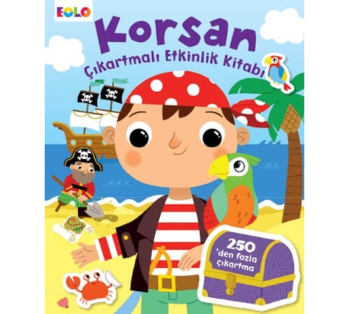 Korsan Çıkartmalı Etkinlik Kitabı