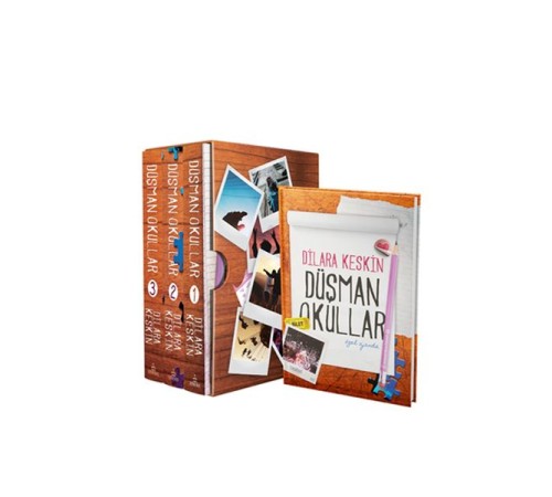 Düşman Okullar Seti - 3 Kitap Takım Ciltsiz