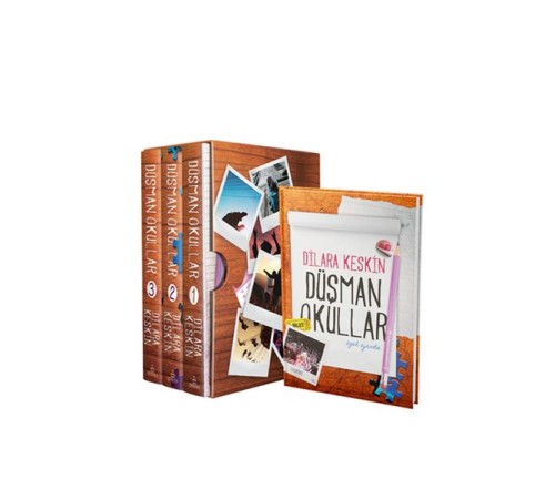 Düşman Okullar Seti - 3 Kitap Takım Ciltli