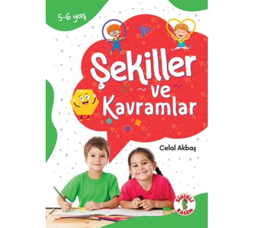 Dikkat Odaklı Etkinlik Kitabı Şekiller ve Kavramlar 5-6 Yaş