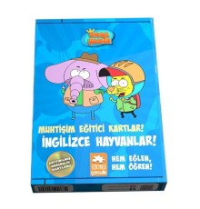 Muhtişim Eğitici Kartlar! - İngilizce Hayvanlar!