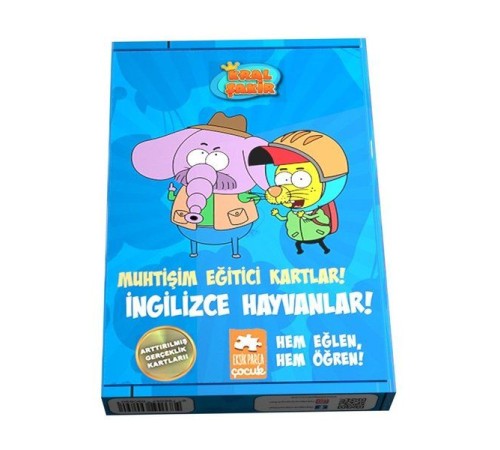 Muhtişim Eğitici Kartlar! - İngilizce Hayvanlar!