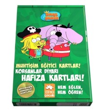 Muhtişim Eğitici Kartlar! - Korsanlar Diyarı Hafıza Kartları!