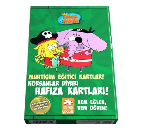 Muhtişim Eğitici Kartlar! - Korsanlar Diyarı Hafıza Kartları!
