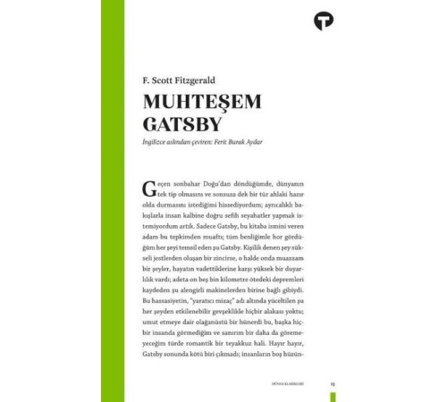 Muhteşem Gatsby