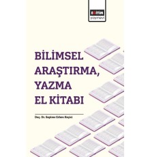 Bilimsel Araştırma, Yazma El Kitabı