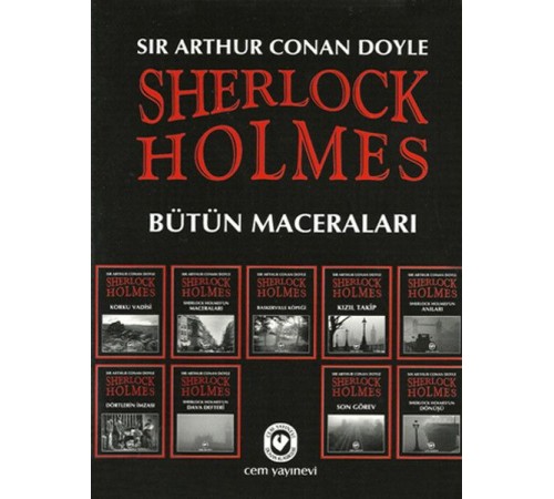 Sherlock Holmes Bütün Maceraları (9 Kitap Takım)