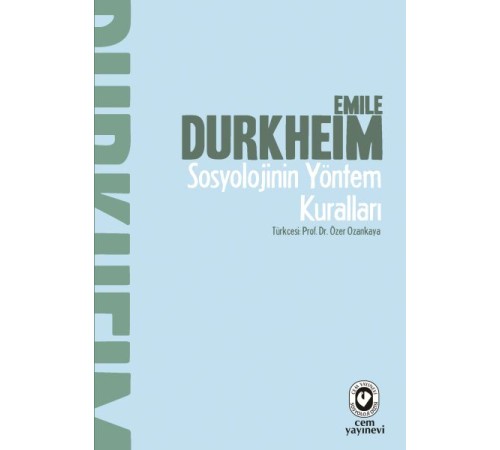 Sosyolojinin Yöntem Kuralları