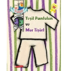 Yeşil Pantolon ve Mor Tişört
