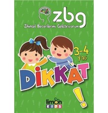 Zihinsel Becerilerimi Geliştiriyorum 3-4 Yaş Dikkat