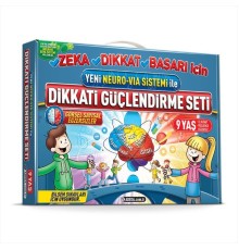 Dikkati Güçlendirme Seti  3. Sınıf – 9 Yaş- Neuro-Via