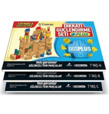 Dikkati Güçlendirme Seti Plus 7 Yaş Kitap