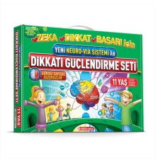Dikkati Güçlendirme Seti - 5. Sınıf – 11 Yaş-Neuro-Via