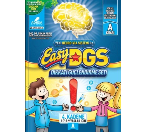 EASY Dikkati Güçlendirme Seti 6-9 yaş A Kitapçığı