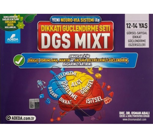 Dikkati Güçlendirme Seti Mixt 12-14 Yaş