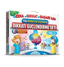 Dikkati Güçlendirme Seti  Anasınıfı – 3 Yaş Neuro-Via