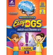 EASY Dikkati Güçlendirme Seti 3-6 yaş B Kitapçığı