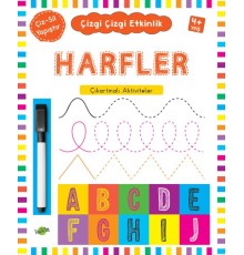 Çizgi Çizgi Etkinlik - Harfler  (4+ Yaş)