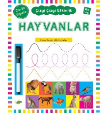 Çizgi Çizgi Etkinlik- Hayvanlar (4+ Yaş)