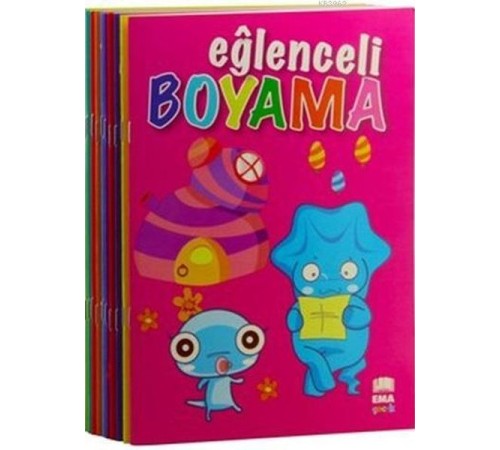 Eğlenceli Boyama Seti -10 Kitap