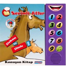 Sevimli Atlar  Dokun ve Dinle Konuşan Kitap