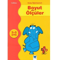 Kolay Öğreniyorum Boyut ve Ölçüler (3-5 Yaş)