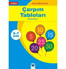 Collins Kolay Öğreniyorum  - Çarpım Tabloları Alıştırmalar 1 (5-7 Yaş)