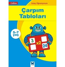 Kolay Öğreniyorum - Çarpım Tabloları (5-7 Yaş)