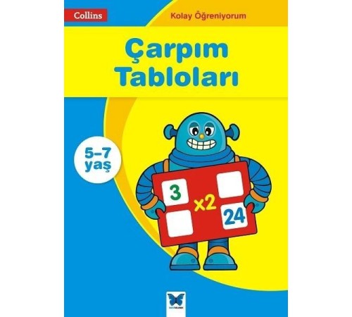 Kolay Öğreniyorum - Çarpım Tabloları (5-7 Yaş)