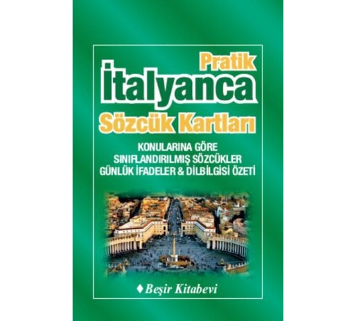 Beşir Pratik İtalyanca Sözcük Kartları Beşir Pratik İtalyanca Sözcük Kartları