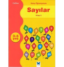 Kolay Öğreniyorum Sayılar - Kitap 2 (3-5 Yaş)