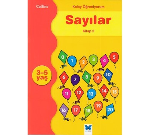 Kolay Öğreniyorum Sayılar - Kitap 2 (3-5 Yaş)