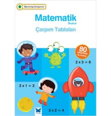 Öğrenmeyi Seviyorum - Matematik İlkokul Çarpım Tabloları