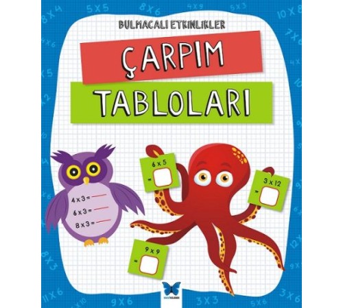 Bulmacalı Etkinlikler - Çarpım Tabloları