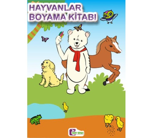 Hayvanlar Boyama Kitabı Hayvanlar Boyama Kitabı