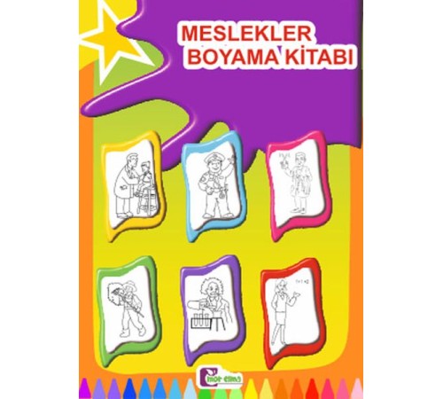 Meslekler Boyama Kitabı Meslekler Boyama Kitabı