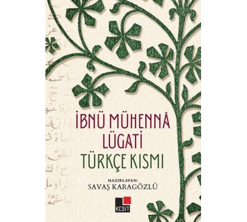 İbnü Mühenna Lügati (Türkçe Kısmı)
