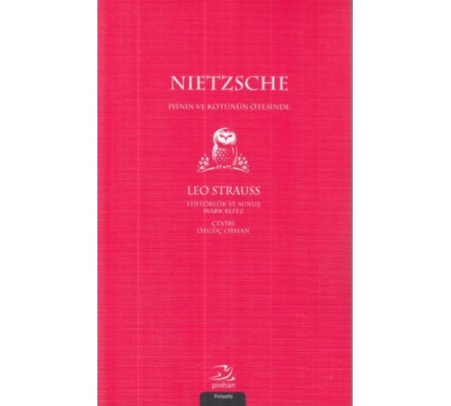 Nietzsche-İyinin ve Kötünün Ötesinde