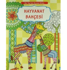 Her Yaş İçin Boyama Kitabı - Hayvanat Bahçesi