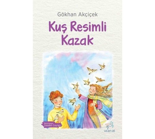 Kuş Resimli Kazak