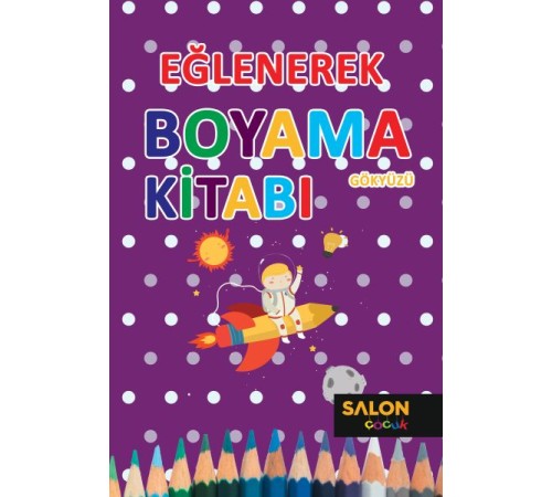 Eğlenerek Boyama Kitabı - Gökyüzü