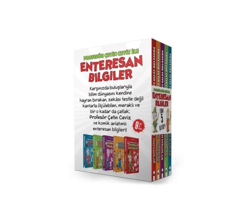 Profesör Çetin Ceviz İle Enteresan Bilgiler (5 Kitap Kutulu)
