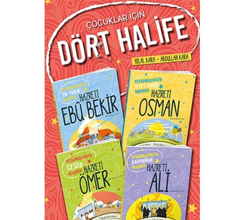 Çocuklar İçin Dört Halife Seti (4 Kitap)